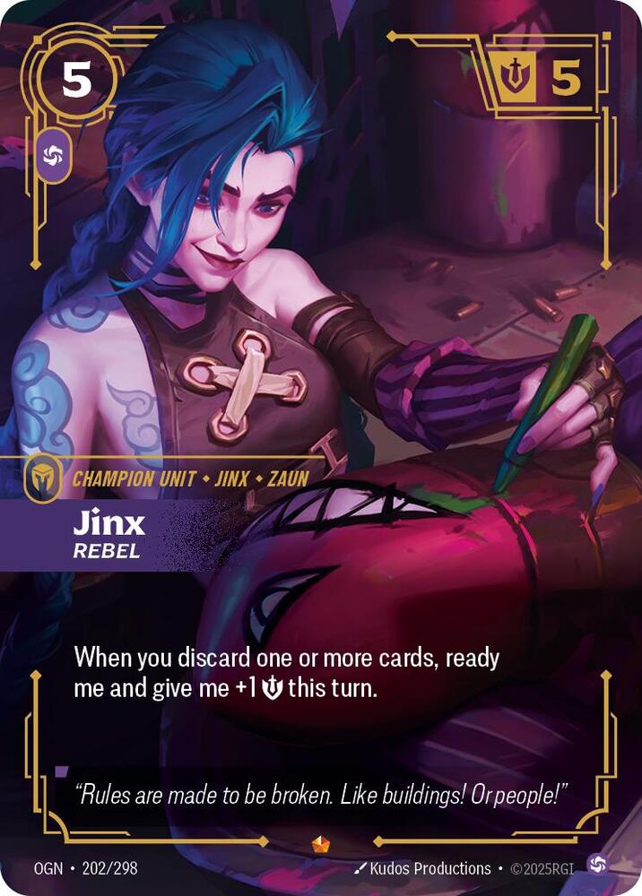 Jinx - Rebel - Origins (OGN)