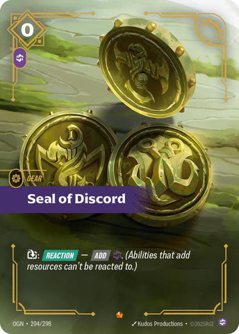 Seal of Discord - Origins (OGN)