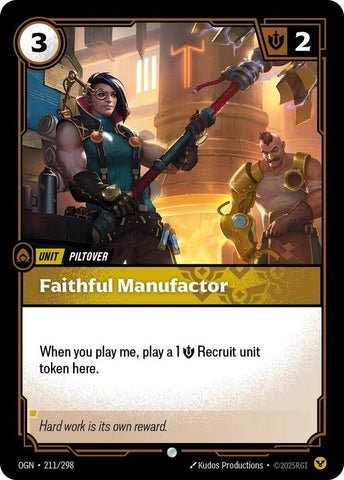Faithful Manufactor - Origins (OGN)