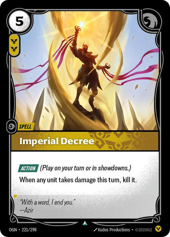 Imperial Decree - Origins (OGN)