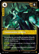 Commander Ledros - Origins (OGN)