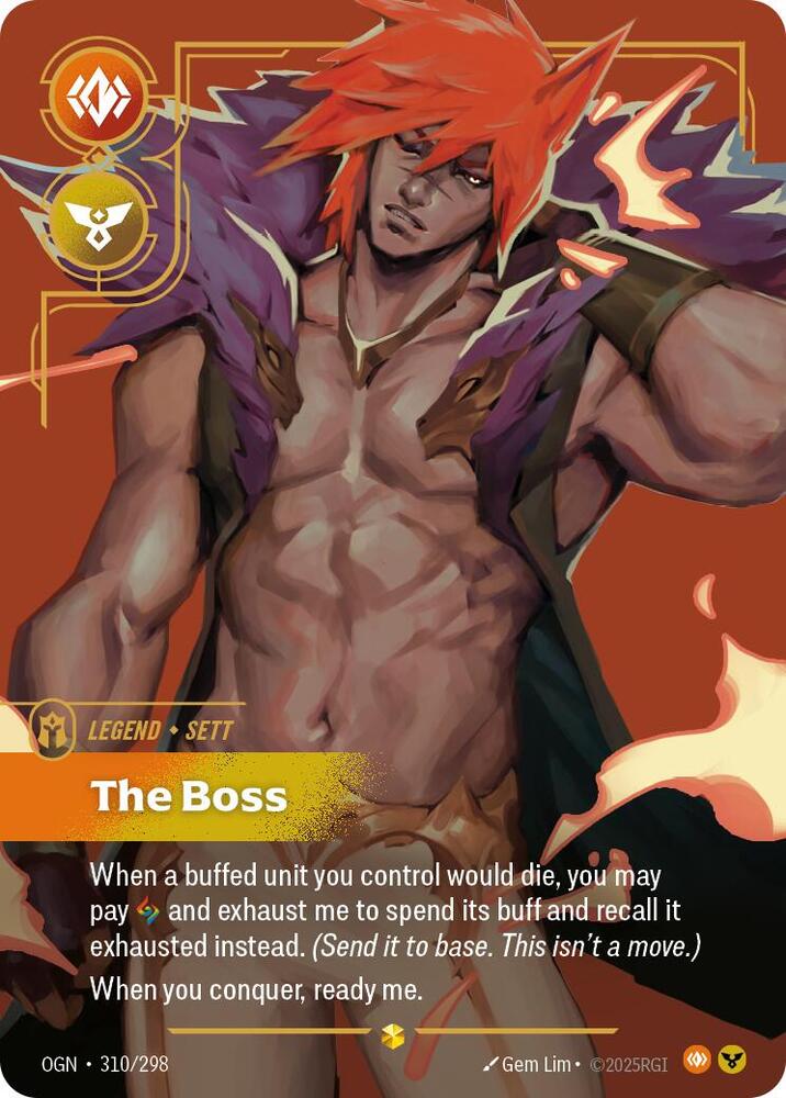 Sett - The Boss (Overnumbered) - Origins (OGN)
