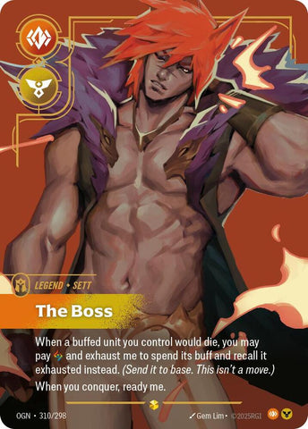 Sett - The Boss (Overnumbered) - Origins (OGN)