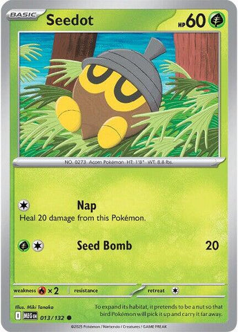 Seedot (013/132) [Mega Evolutions: Base Set]
