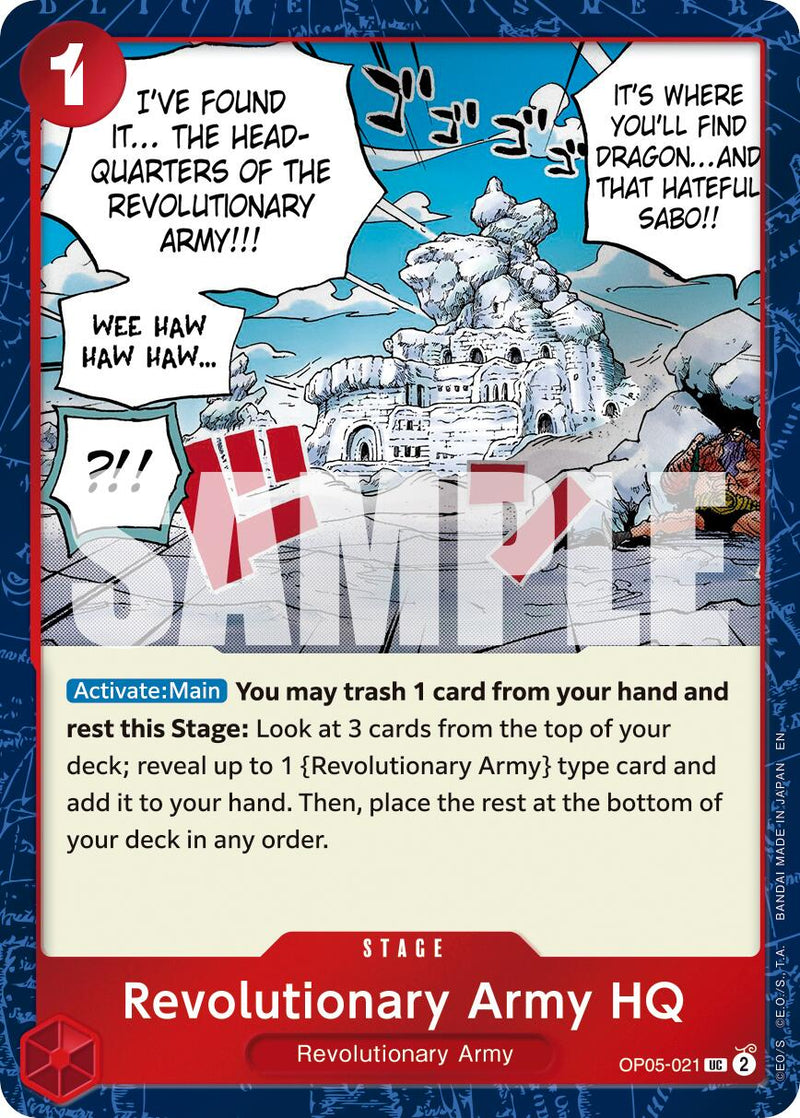 Revolutionary Army HQ (Pirate Foil) [Premium Booster -The Best- Vol. 2]