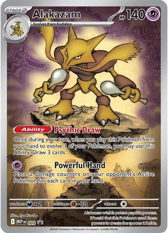 *SEALED* Alakazam (009) [Mega Evolution Promo]