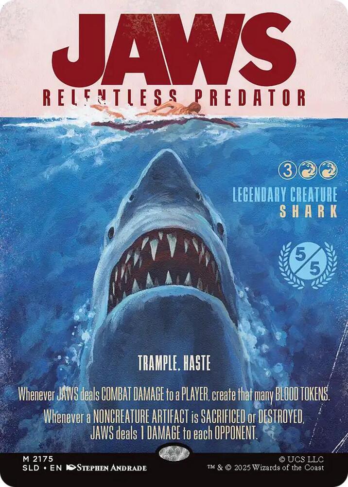 Jaws, Relentless Predator - Secret Lair Drop Series (SLD)