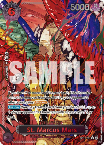 One Piece OP-13 Five Elders GOD PACK SET