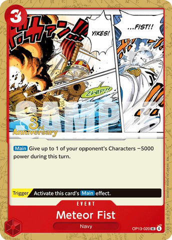 Meteor Fist [Carrying On His Will: 3rd Anniversary Tournament Cards]