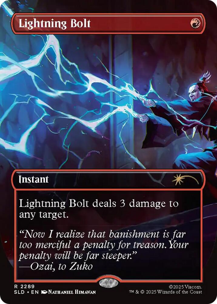 Lightning Bolt (2289) - Secret Lair Drop Series (SLD)