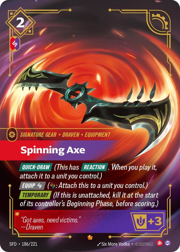 Spinning Axe - Spiritforged (SPF)