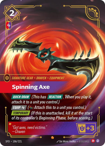 Spinning Axe - Spiritforged (SPF)