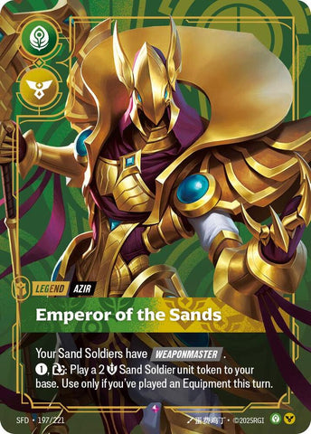 Azir - Emperor of the Sands - Spiritforged (SPF)
