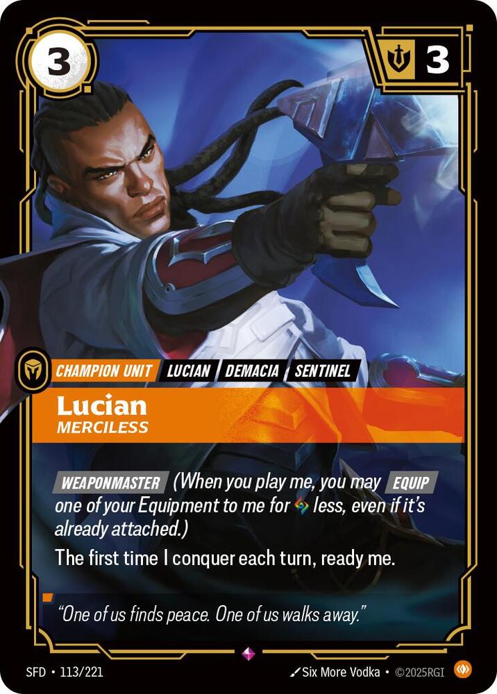 Lucian - Merciless - Spiritforged (SPF)
