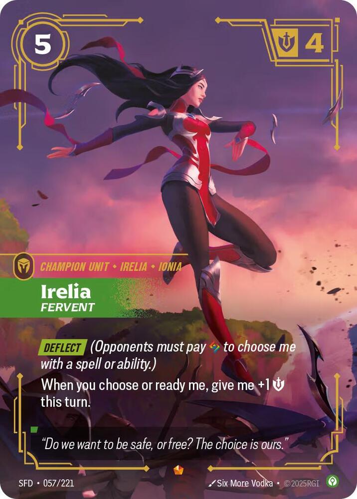 Irelia - Fervent - Spiritforged (SPF)