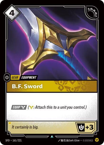 B.F. Sword - Spiritforged (SPF)