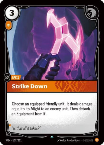 Strike Down - Spiritforged (SFD)
