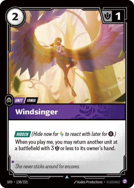 Windsinger - Spiritforged (SPF)