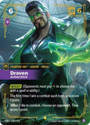 Draven - Audacious (Alternate Art) - Spiritforged (SPF)