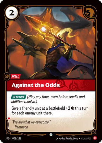 Against the Odds - Spiritforged (SPF)