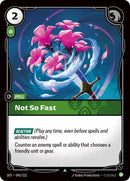 Not So Fast - Spiritforged (SPF)