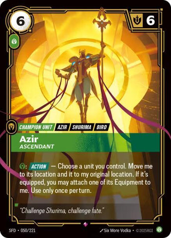 Azir - Ascendant - Spiritforged (SPF)