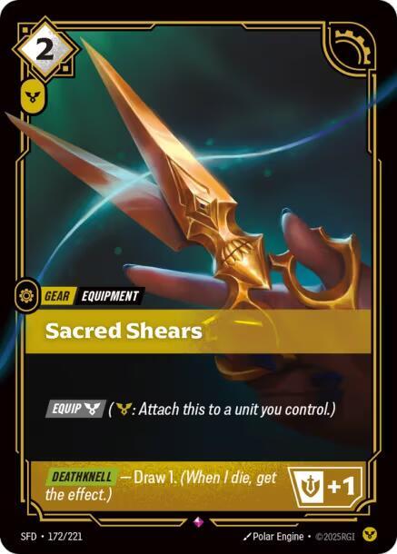 Sacred Shears - Spiritforged (SPF)