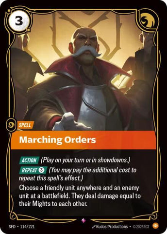 Marching Orders - Spiritforged (SPF)