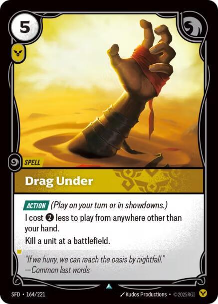 Drag Under - Spiritforged (SPF)
