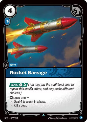 Rocket Barrage - Spiritforged (SPF)