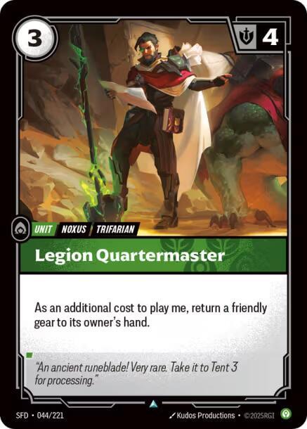 Legion Quartermaster - Spiritforged (SPF)