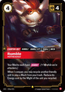 Rumble - Hotheaded (Alternate Art) - Spiritforged (SPF)