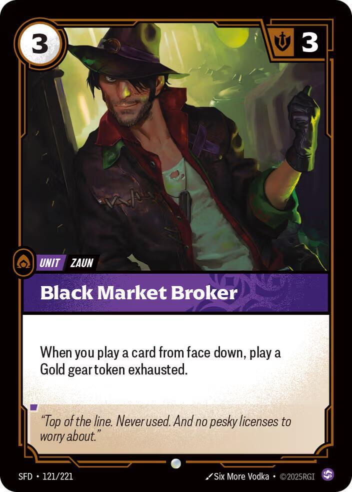 Black Market Broker - Spiritforged (SPF)