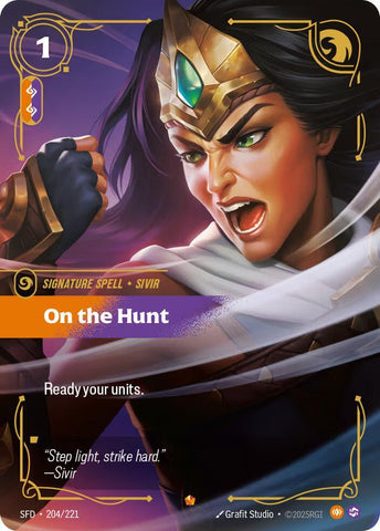 On the Hunt - Spiritforged (SFD)