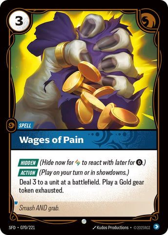 Wages of Pain - Spiritforged (SPF)
