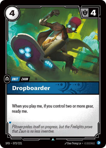 Dropboarder - Spiritforged (SPF)