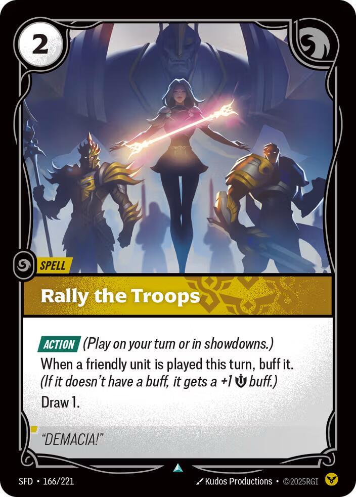 Rally the Troops - Spiritforged (SPF)