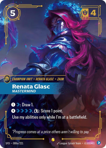 Renata Glasc - Mastermind (Alternate Art) - Spiritforged (SPF)