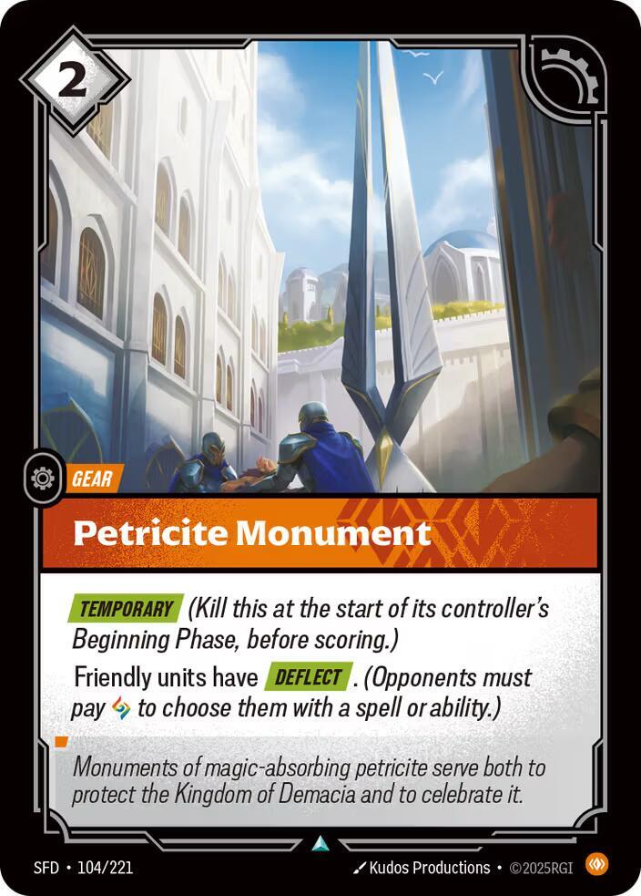 Petricite Monument - Spiritforged (SFD)
