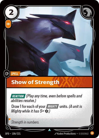 Show of Strength - Spiritforged (SPF)
