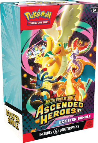 *LIMIT 2 PER PERSON* Mega Evolution: Ascended Heroes - Booster Bundle