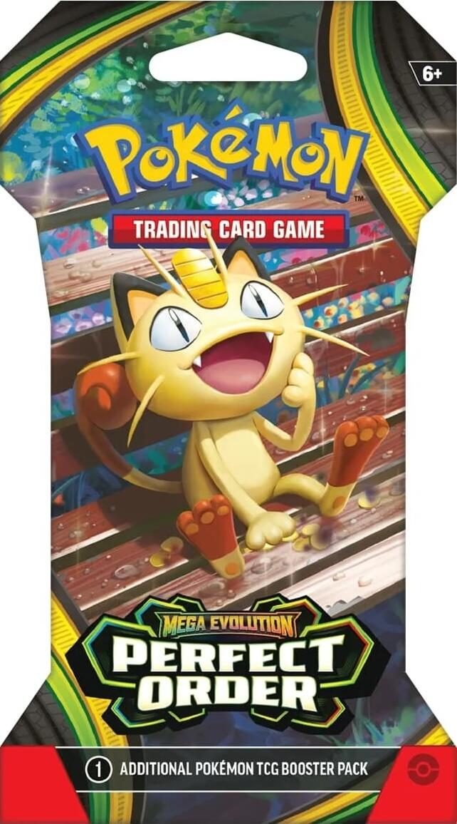 Mega Evolution: Perfect Order - Sleeved Booster Pack *Limit 8 Per Customer*