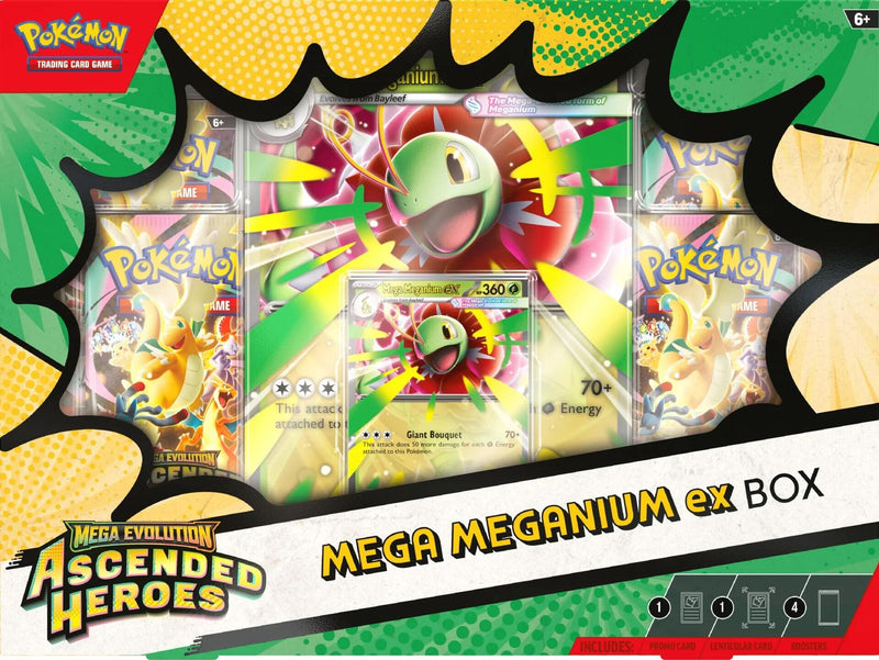 *LIMIT 1 PER PERSON* Mega Evolution: Ascended Heroes - Mega Meganium ex Box