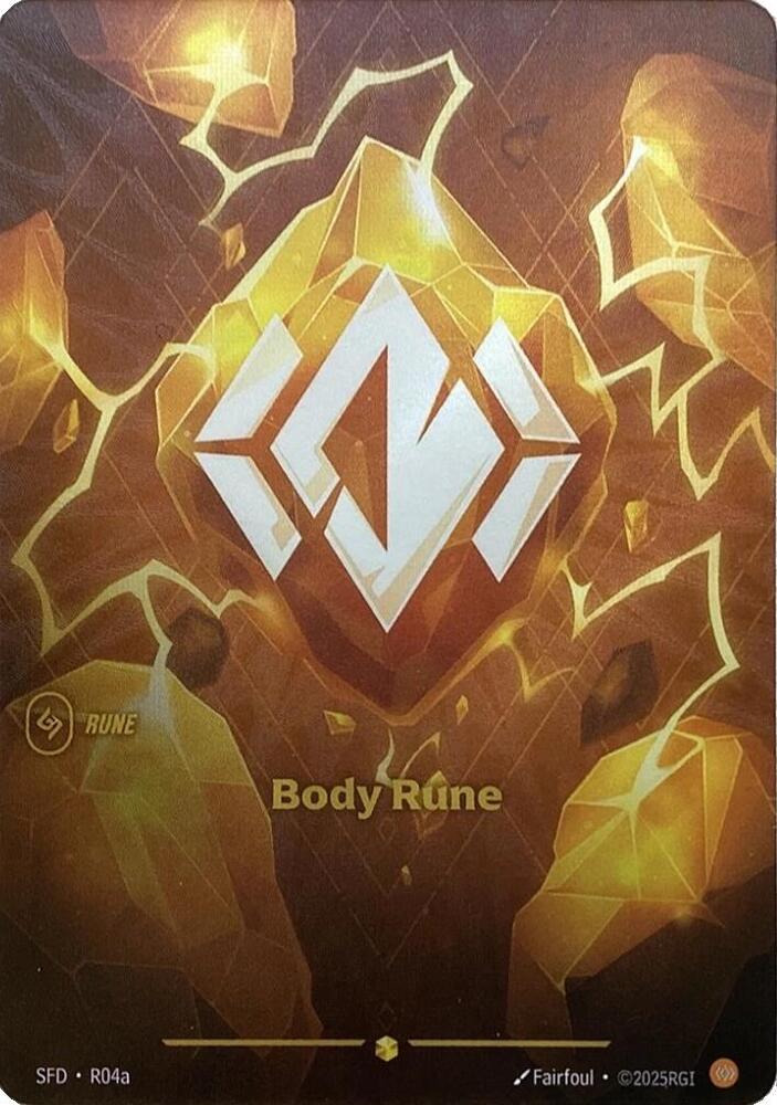 Body Rune (Alternate Art) - Spiritforged (SPF)