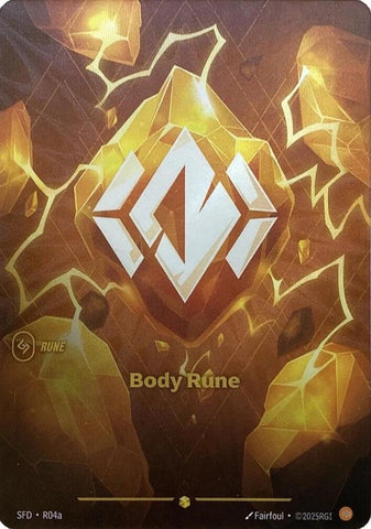 Body Rune (Alternate Art) - Spiritforged (SPF)