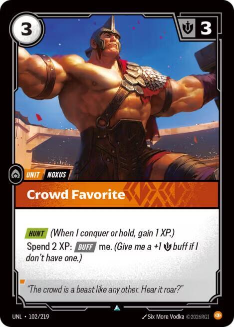 Crowd Favorite - Unleashed (UNL)