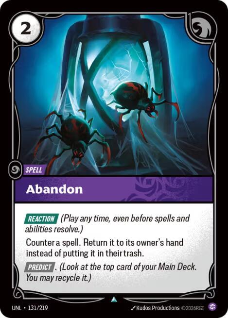 Abandon - Unleashed (UNL)