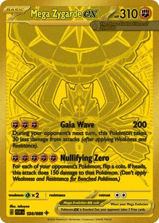 Mega Zygarde ex (124/088) [Mega Evolution: Perfect Order]