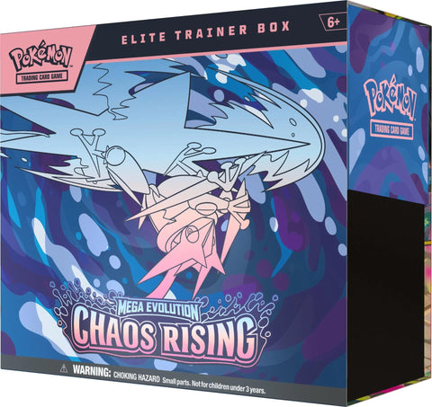 *LIMIT 1 PER CUSTOMER* Mega Evolution: Chaos Rising Elite Trainer Box