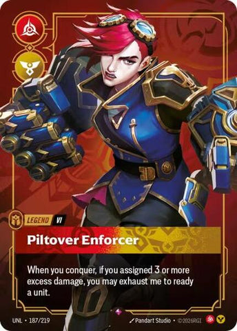 Vi - Piltover Enforcer - Unleashed (UNL)